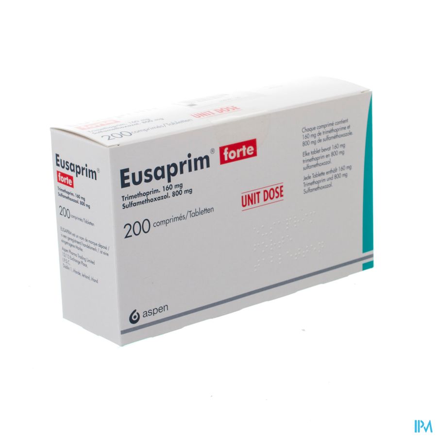 Eusaprim Fort 200 Tabl Unit Dose Eusaprim Fort 200 Tabl Unit Dose