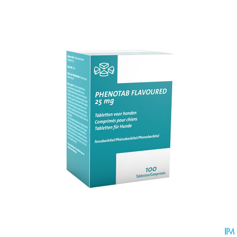 Phenotab Flavoured 25mg Comp Hond 100 Phenotab Flavoured 25mg Comp Hond 100