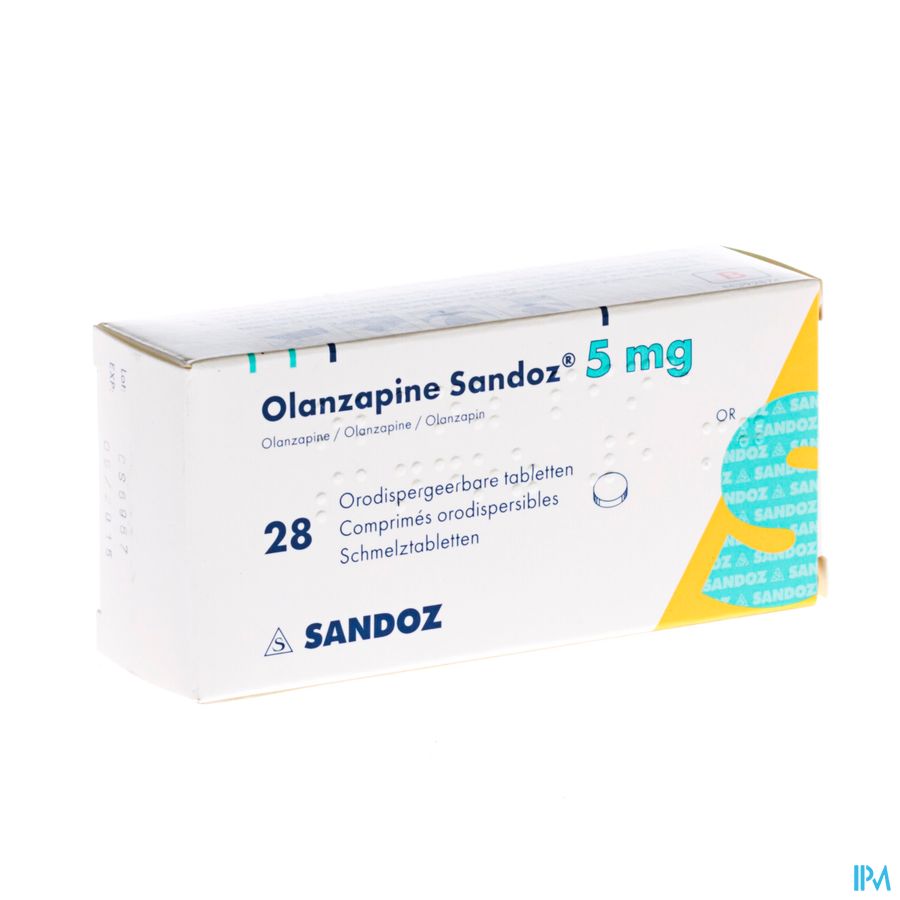 Olanzapine 5mg Sandoz Orodisp Tabl 28 Olanzapine 5mg Sandoz Orodisp Tabl 28