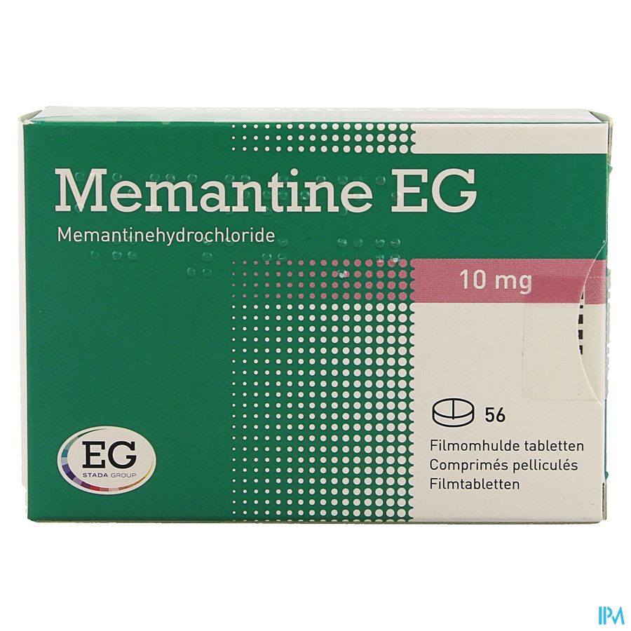 Memantine 10 Mg EG Filmom Tabl 56 X 10Mg 1