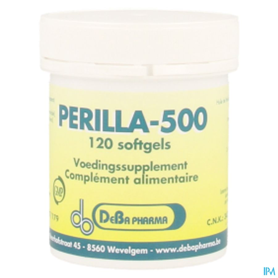 Perilla 500 Softgels 120 Deba 5