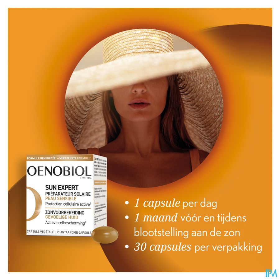 Oenobiol Sun Expert Gev. Huid Caps 2x30 9