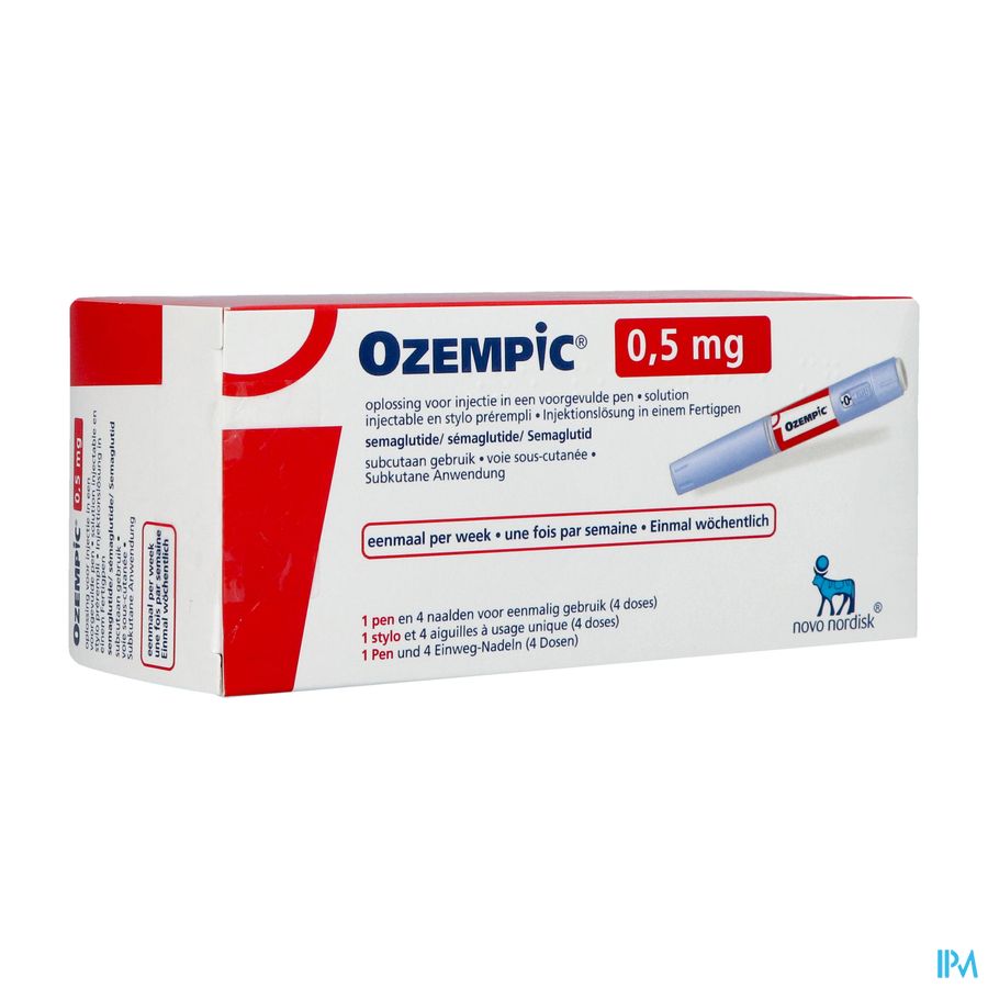 Ozempic 0,50mg Abacus Sol Inj Stylo Prer.1 + 4 Aig Ozempic 0,50mg Abacus Sol Inj Stylo Prer.1 + 4 Aig