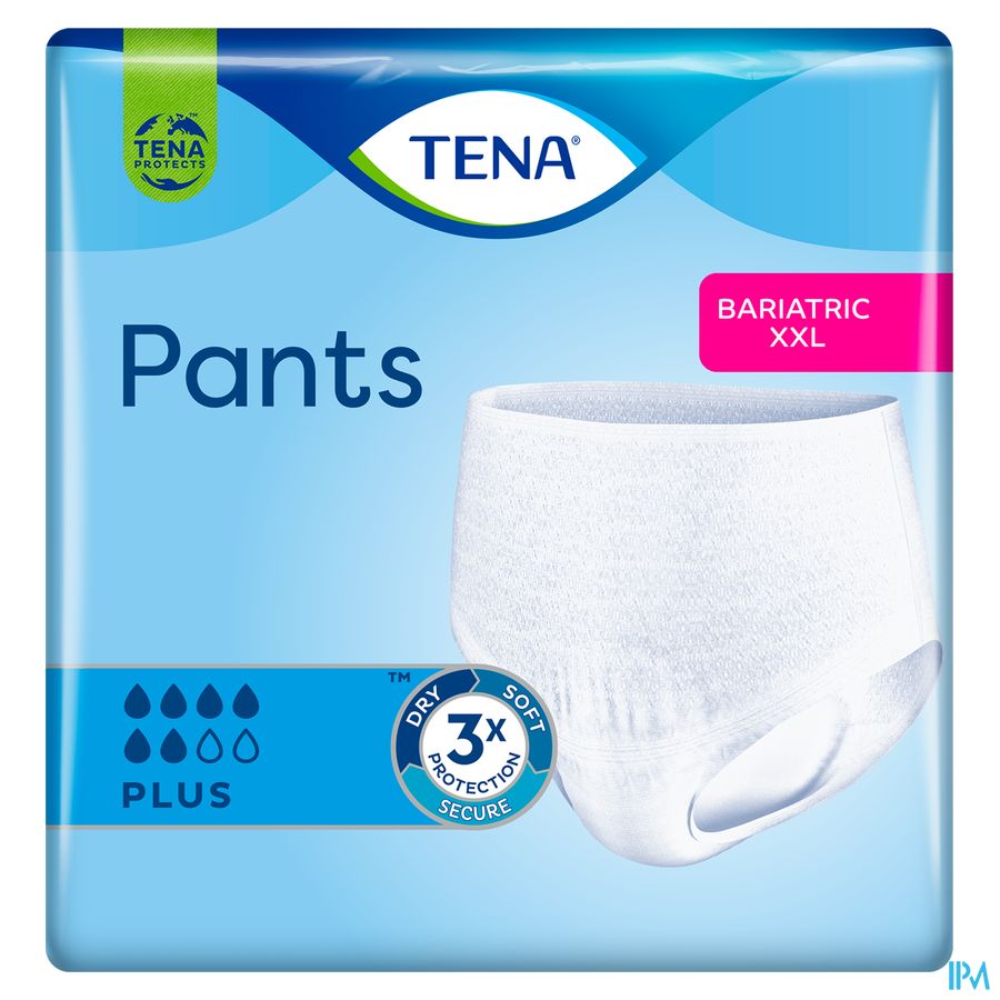 Tena Pants Bariatric Plus Xxl 12 2