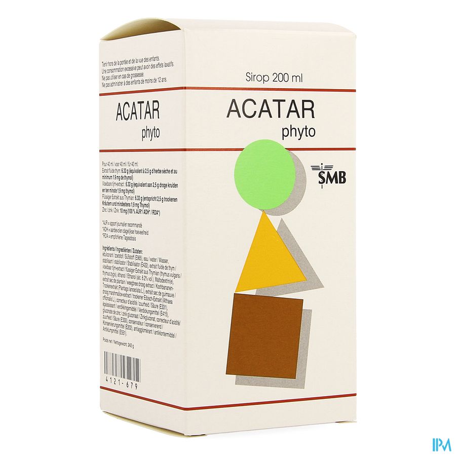 Acatar Phyto Sirop 200ml Acatar Phyto Sirop 200ml