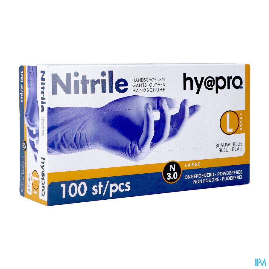 Pharmex Handschoenen Blauw Nitril l Poedervrij 100 Pharmex Handschoenen Blauw Nitril l Poedervrij 100