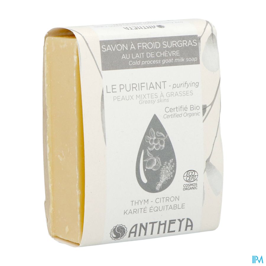 Antheya Vette Zeep Zuiverend Salie-zeezout 100g Antheya Vette Zeep Zuiverend Salie-zeezout 100g