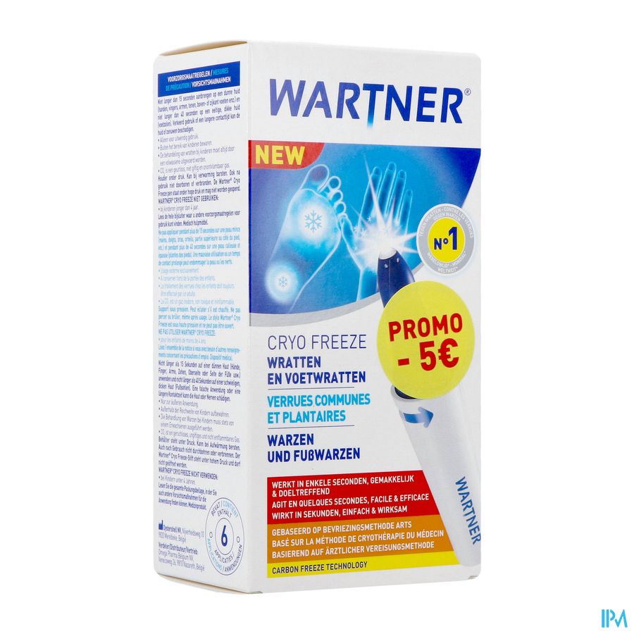 Wartner Cryo Freeze 2.0 Promo -5€ Wartner Cryo Freeze 2.0 Promo -5€