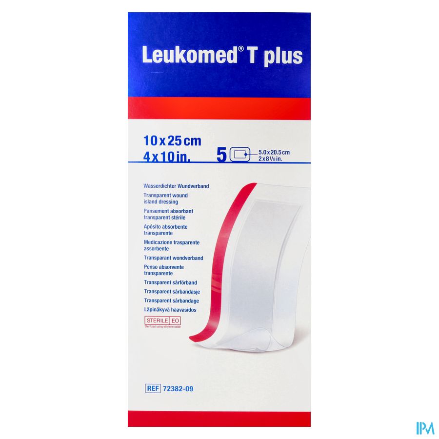 Leukomed T Plus Verb Ster 10,0cmx25cm 5 7238209 2