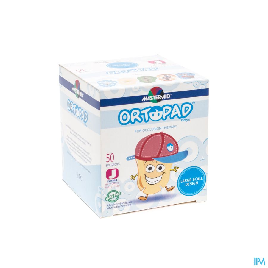 Ortopad Junior For Boys Oogpleister 50 73321