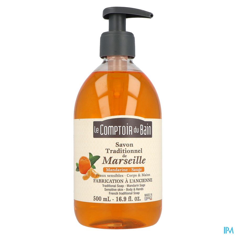 Lcb Zeep Trad.marseille Mandarijn 1l 1