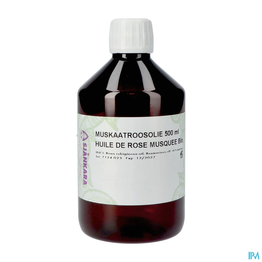 Sjankara Muskaatroos Plant. Olie 500ml Sjankara Muskaatroos Plant. Olie 500ml