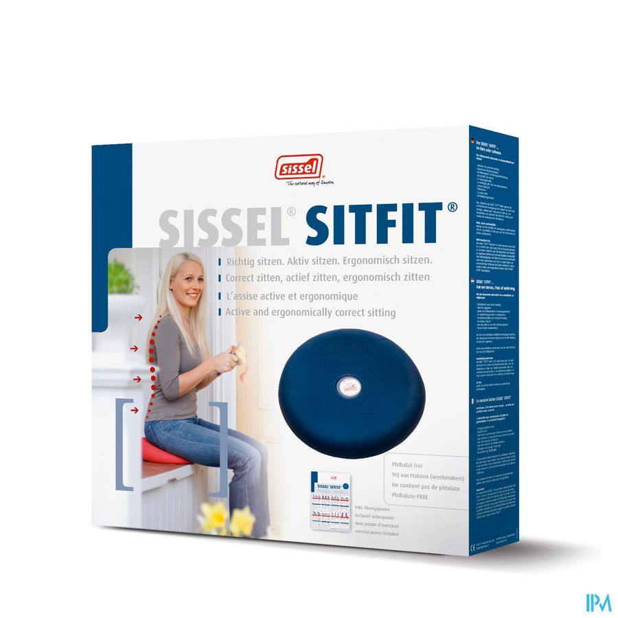 Sissel Sitfit Balanskussen Diam.36cm Rood Sissel Sitfit Balanskussen Diam.36cm Rood