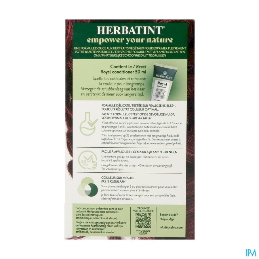 Herbatint 5m Chatain Acajou Clair 170ml