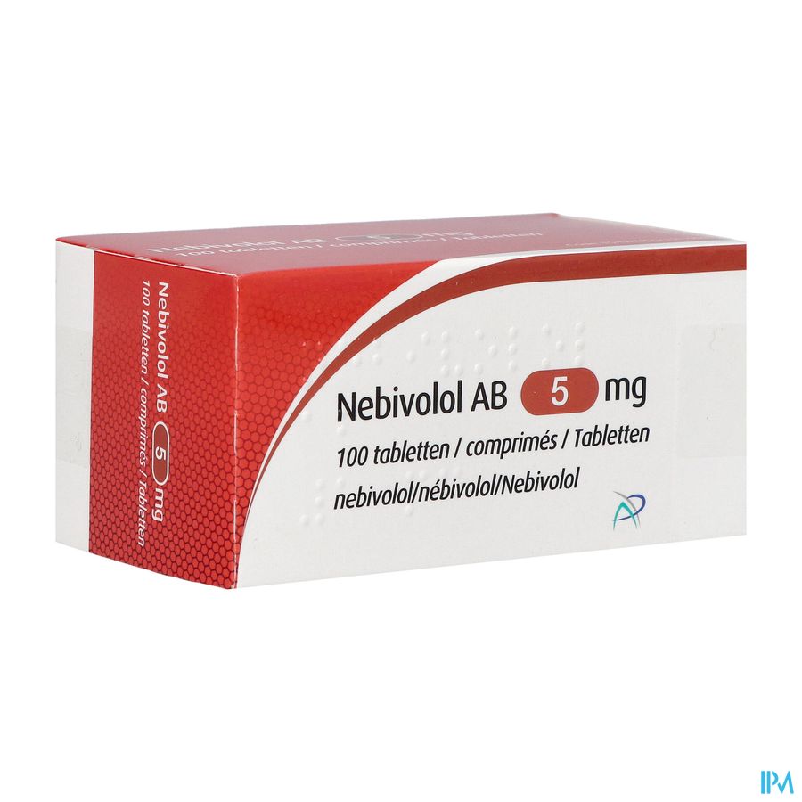 Nebivolol Ab 5mg Comp 100 X 5mg Nebivolol Ab 5mg Comp 100 X 5mg