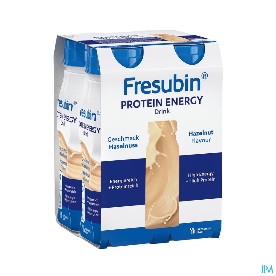 Fresubin Protein Energy Drink 200ml Noisettes/noten Fresubin Protein Energy Drink 200ml Noisettes/noten