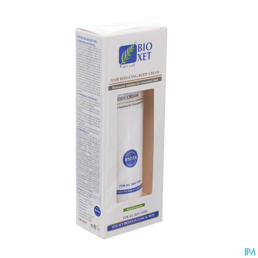 Bioxet Lichaamscreme Haarverminderend Tube 130ml