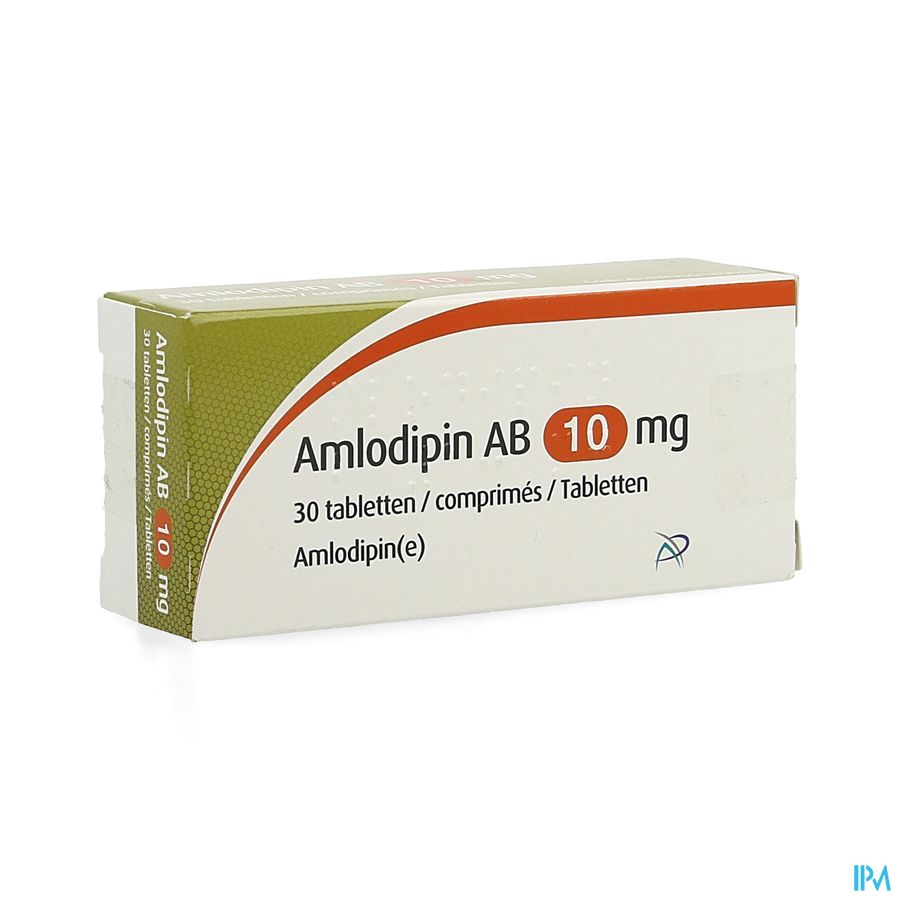 Amlodipin Ab 10mg Comp 30 Amlodipin Ab 10mg Comp 30