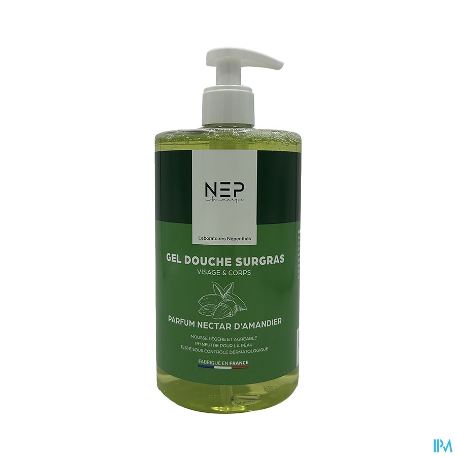 Nep Douche Gel Overvet Nectar Amandier 750ml