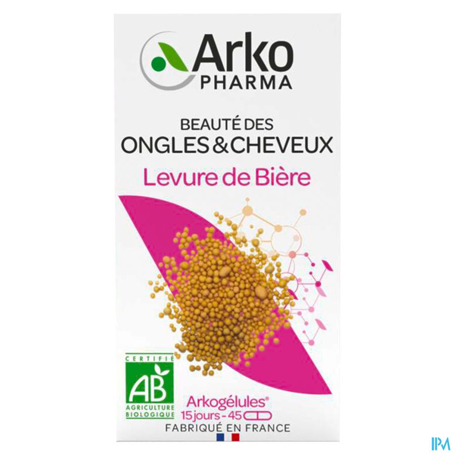 Arkogelules Levure Biere Bio Caps 45 4