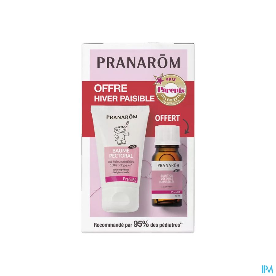 Pranarom Pranabb Baume Pect.40ml+sol Def.10ml Grat Pranarom Pranabb Baume Pect.40ml+sol Def.10ml Grat