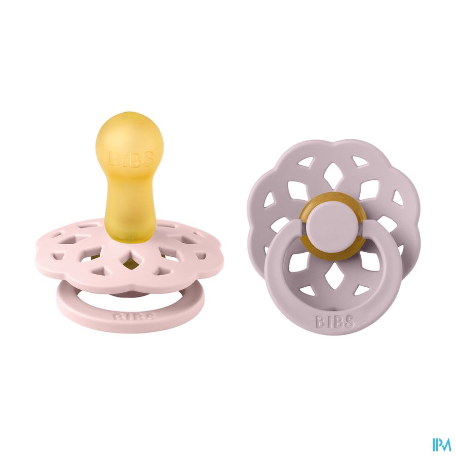 Bibs 2 Fopspeen Boheme Duo Blossom/lilac 2 2