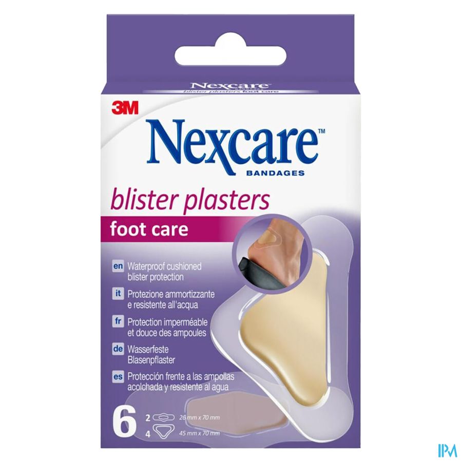 Nexcare 3m Blister Plaster Foot Care 6 4