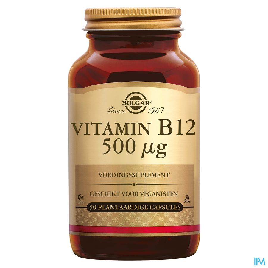 Solgar Vitamin B-12 V-caps 50x500mcg Solgar Vitamin B-12 V-caps 50x500mcg