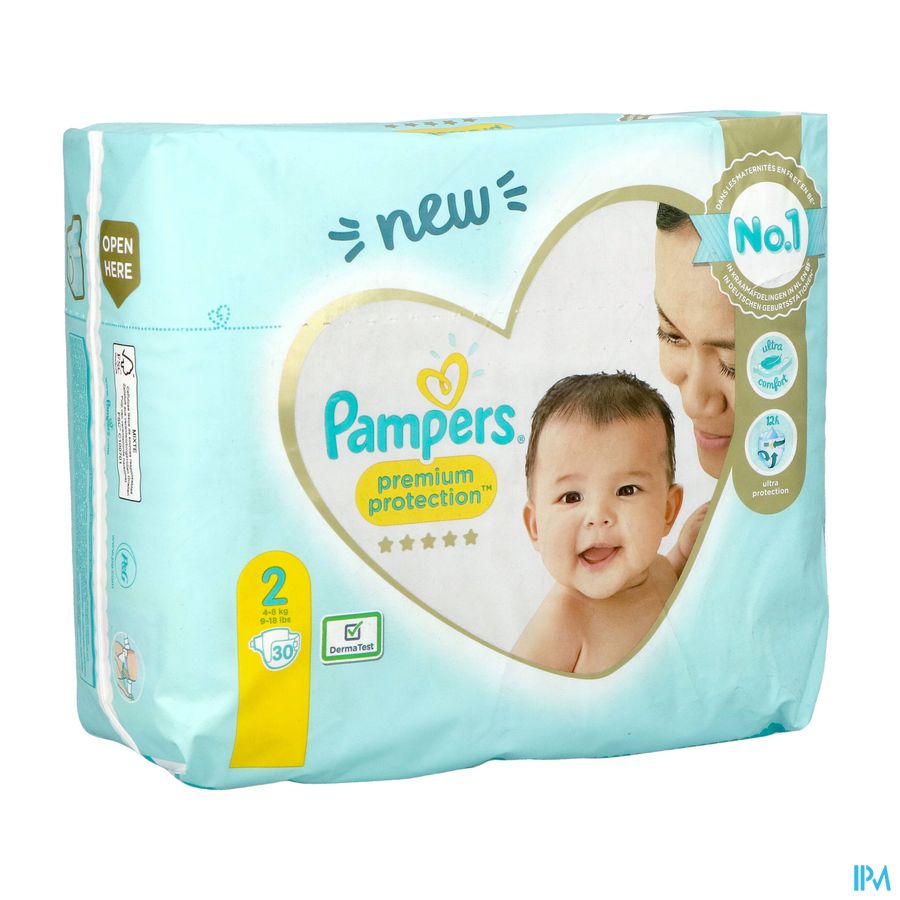 Pampers Premium Protection Carry Pack S2 30 Pampers Premium Protection Carry Pack S2 30