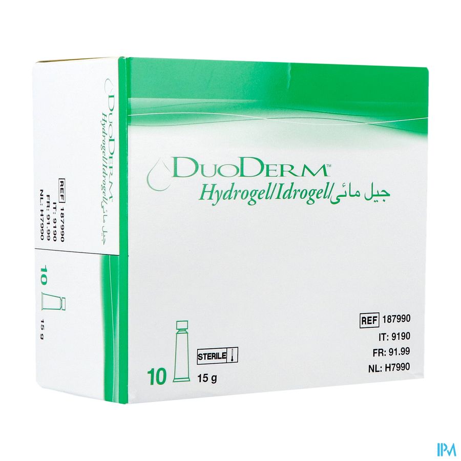 Duoderm Hydrogel 10x15g H7990 Duoderm Hydrogel 10x15g H7990