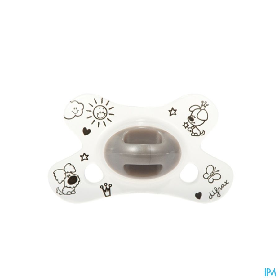 Difrax Sucette Natural Woezel&pip 0-6m
