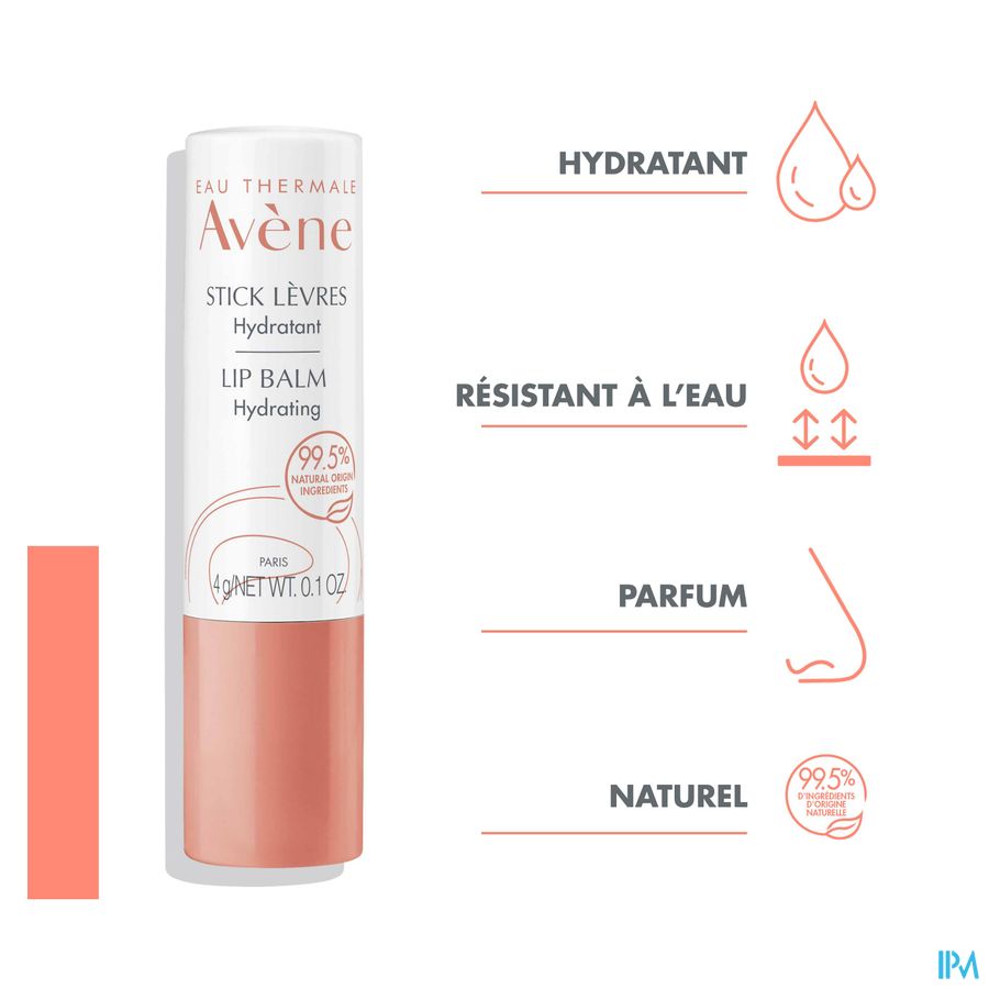 Avene Essentiels Hydraterende Lipstick 4g 6