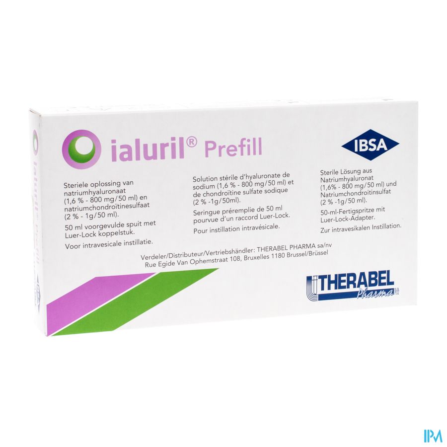 Ialuril Prefill Voorgevulde Spuit 1x50ml