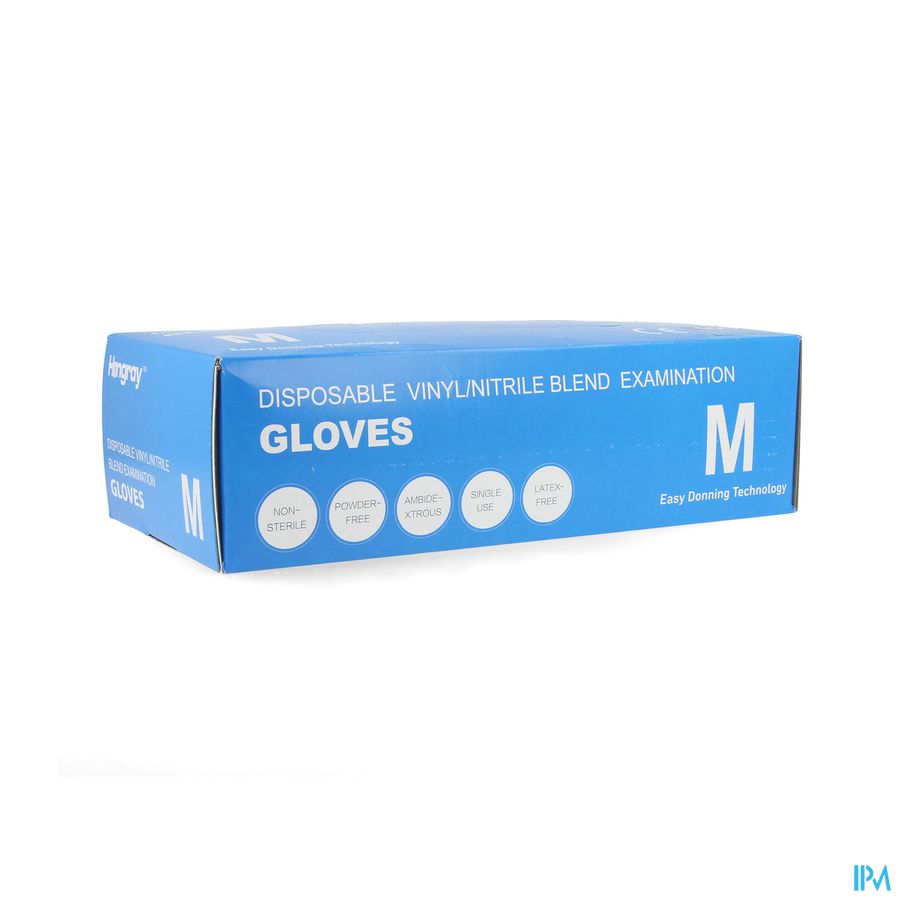 Handschoenen Nitrile/vinyl Blended M 100 Handschoenen Nitrile/vinyl Blended M 100