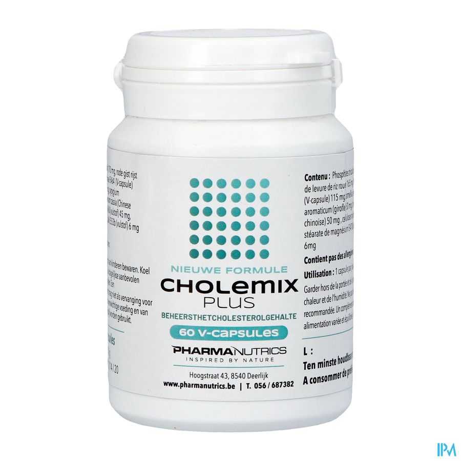 Cholemix Plus V-caps 60 Pharmanutrics 1