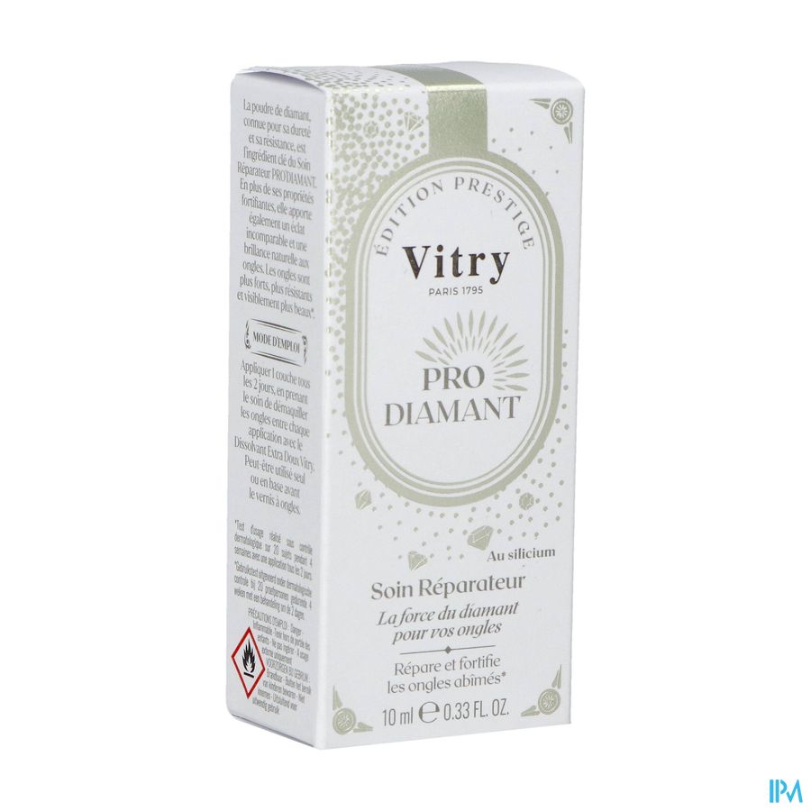 Vitry Soin Reparateur Pro Diamant Fl 10ml Vitry Soin Reparateur Pro Diamant Fl 10ml