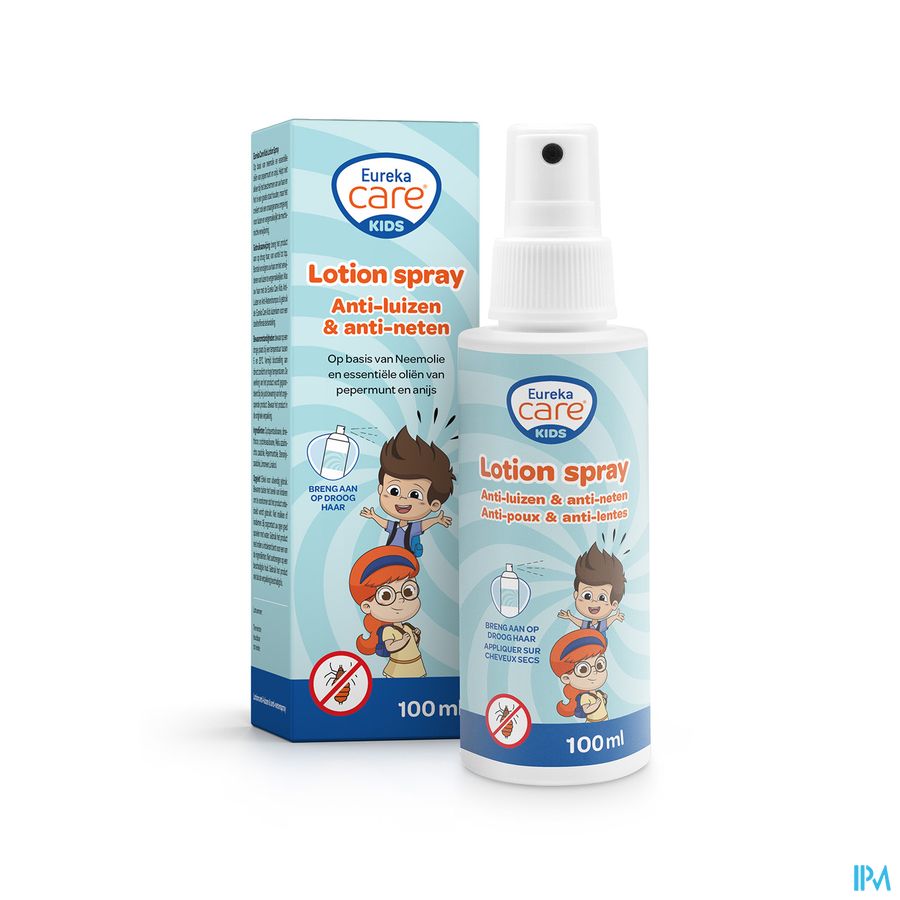 Eureka Care A/luizen A/neten Lotion Spray 100ml Eureka Care A/luizen A/neten Lotion Spray 100ml