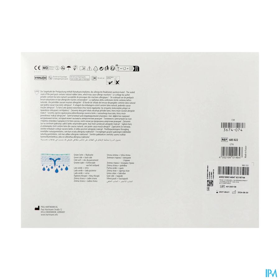 Resposorb Super 15x20cm 10 P/s 1