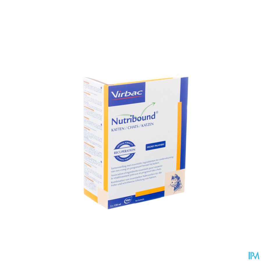 Nutribound Cat Tripack Susp Buva 3x150ml Nutribound Cat Tripack Susp Buva 3x150ml