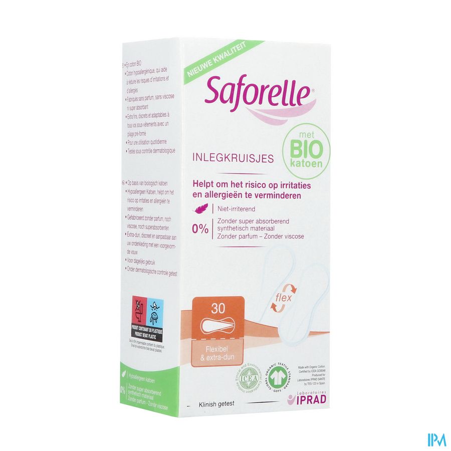 Saforelle Coton Protect Inkegkruisje Nieuw Kwal.30 1
