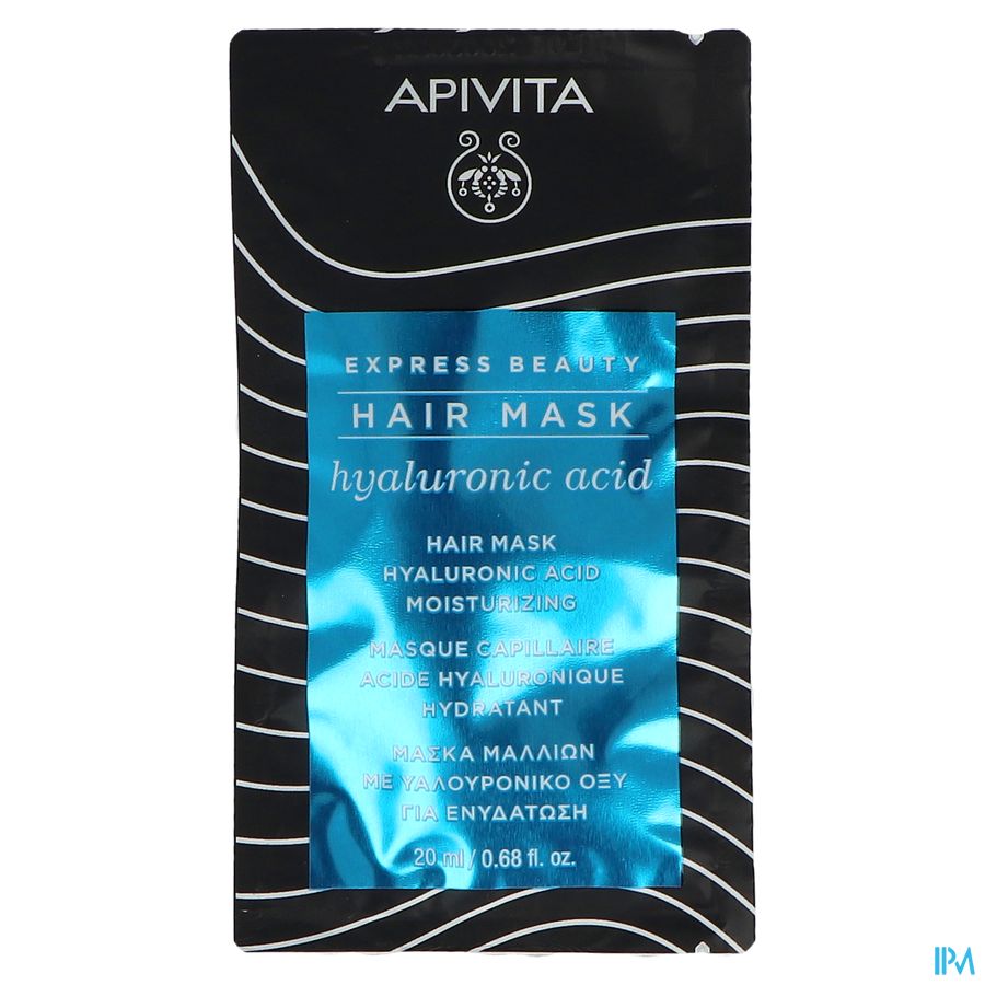 Apivita Express Haarmasker Hydraterend 6x20ml 1