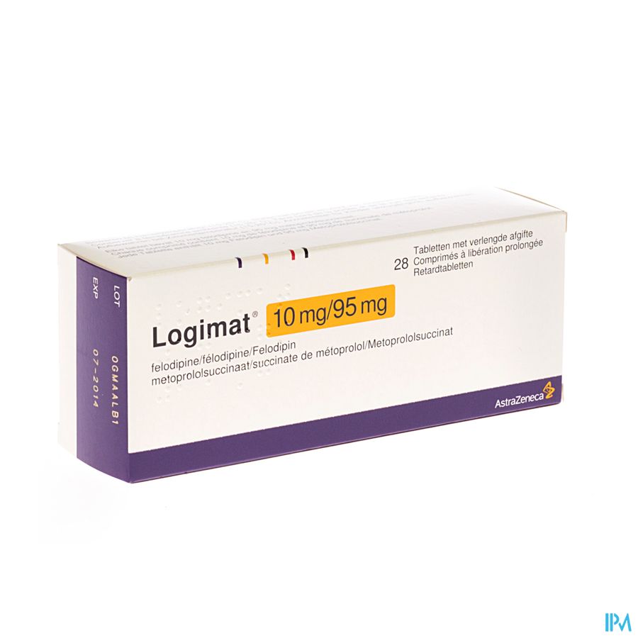 Logimat 10 Comp Ret 28x10mg Logimat 10 Comp Ret 28x10mg