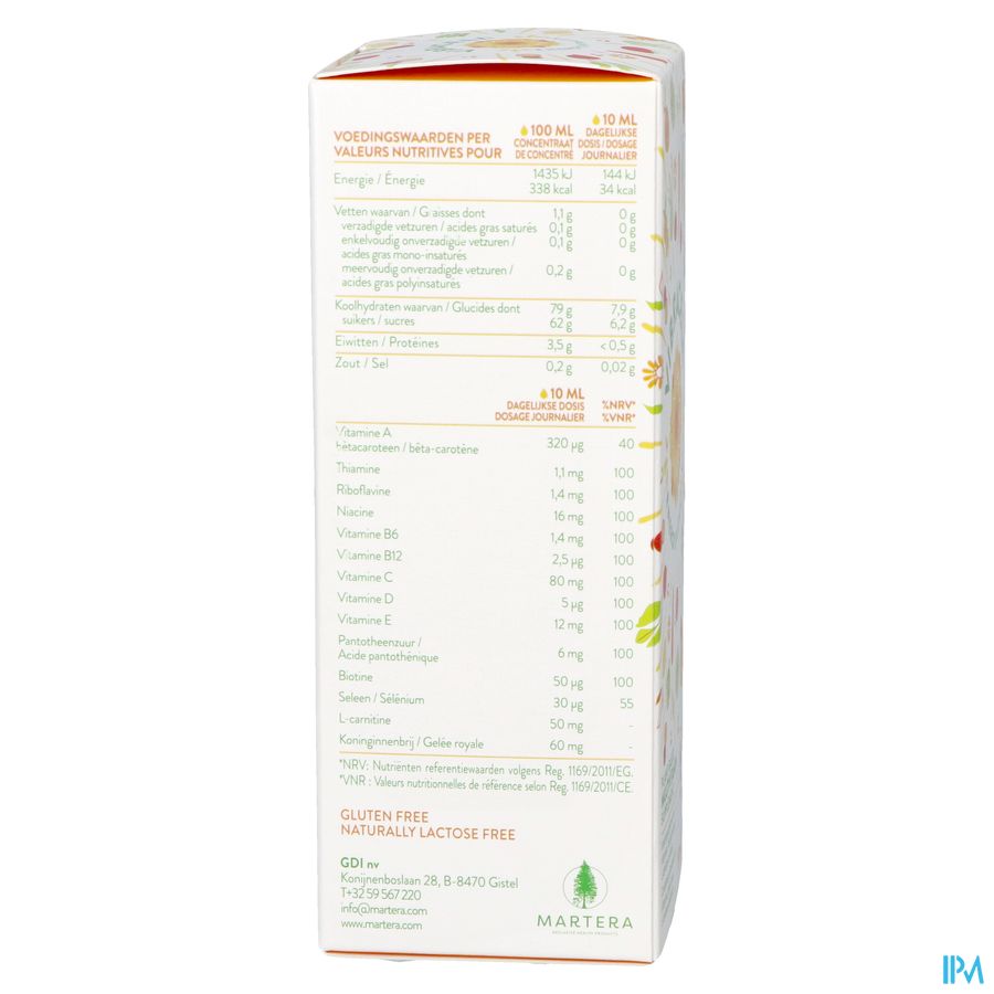 Vibracell Energy&vitality Plant.multiv.15x10ml Nf 7