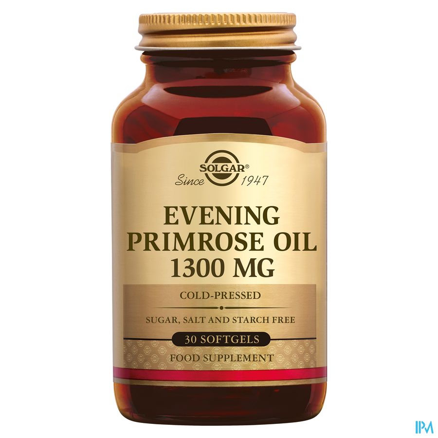 Eve. Primrose Oil (teunisbl.olie)softgel 30x1300mg Eve. Primrose Oil (teunisbl.olie)softgel 30x1300mg