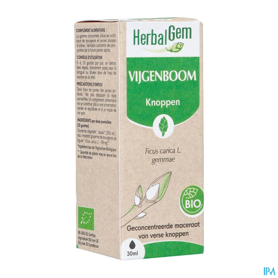 Herbalgem Vijgenboom Bio 30ml Herbalgem Vijgenboom Bio 30ml