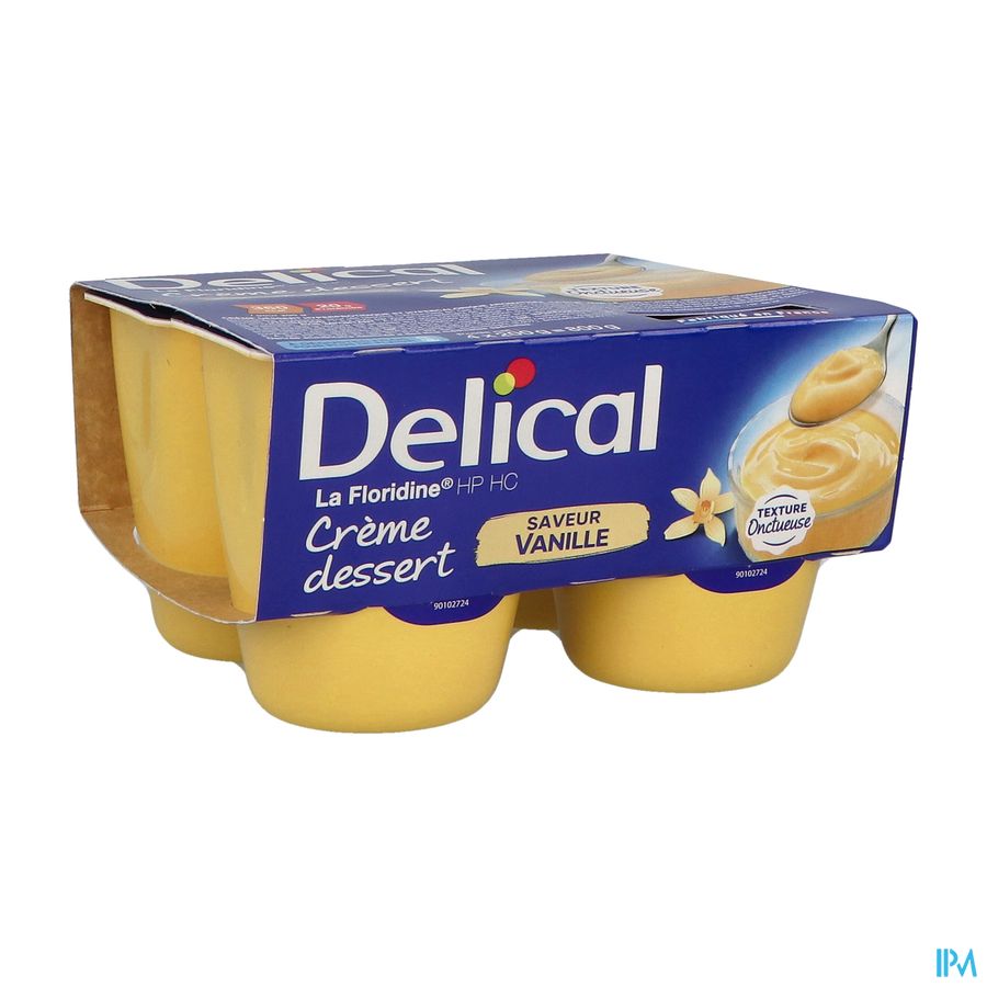Delical Creme Dessert La Floridine Vanille 4x200g 1