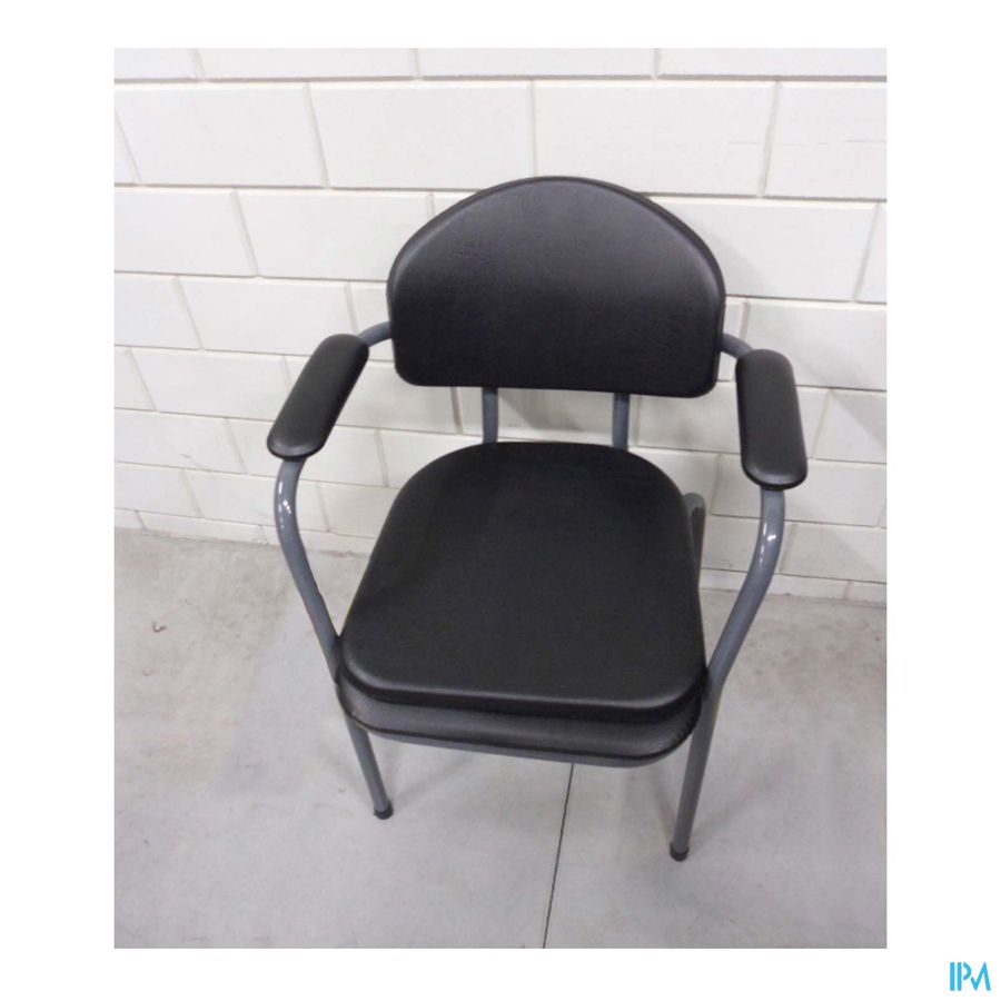 Chaise Persee Febelco Noir/gris Vermeiren