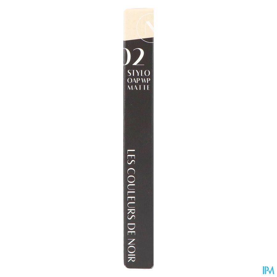 Couleurs De Noir Stylo Oap Wtp Mat 02 1