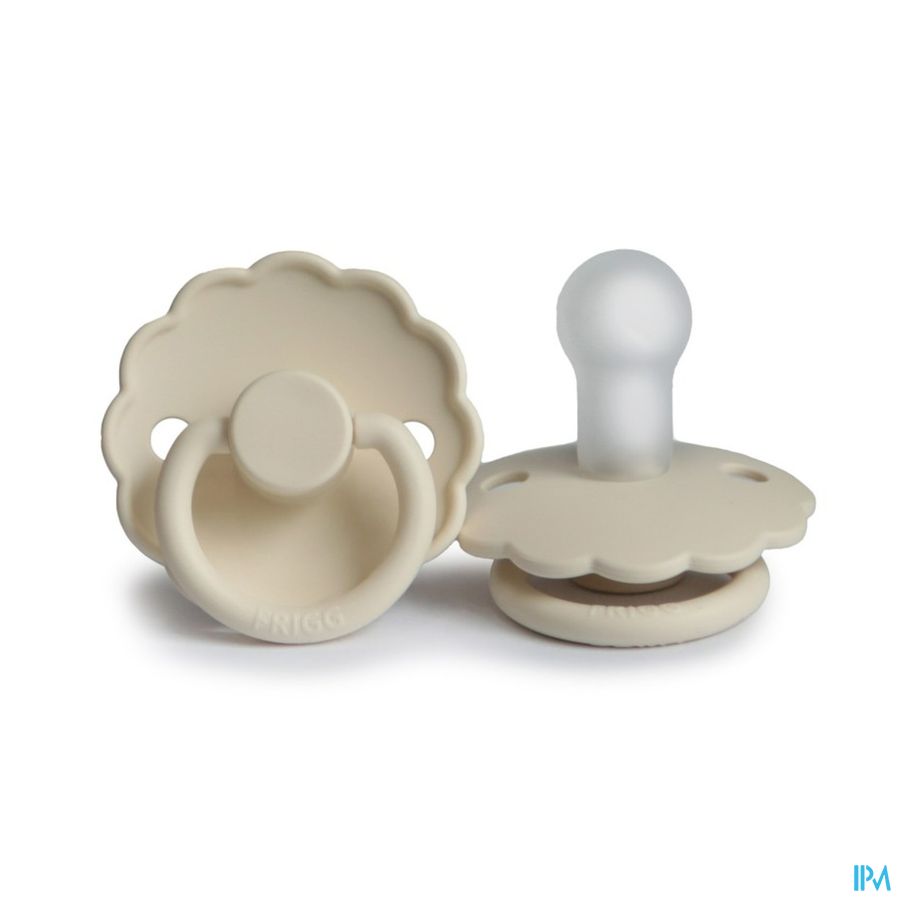 Frigg Daisy Sil Fopspenen T2 Cream/croissant 2