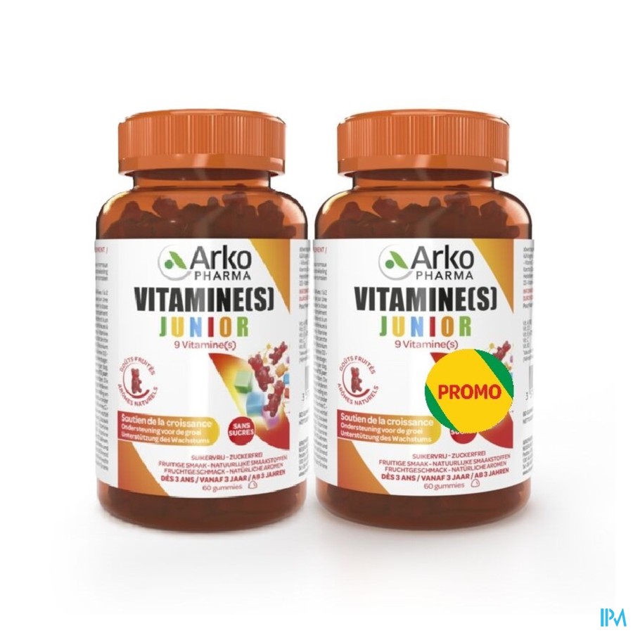 Arkogummies Junior Gommes 2x60